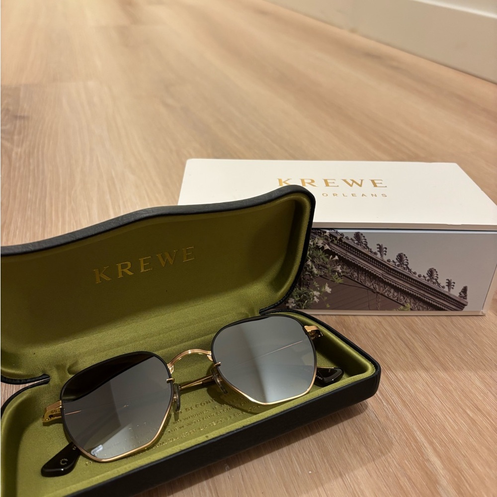 KREWE Gold Sunglasses